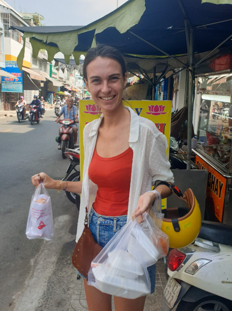 Sacs en plastique au Vietnam