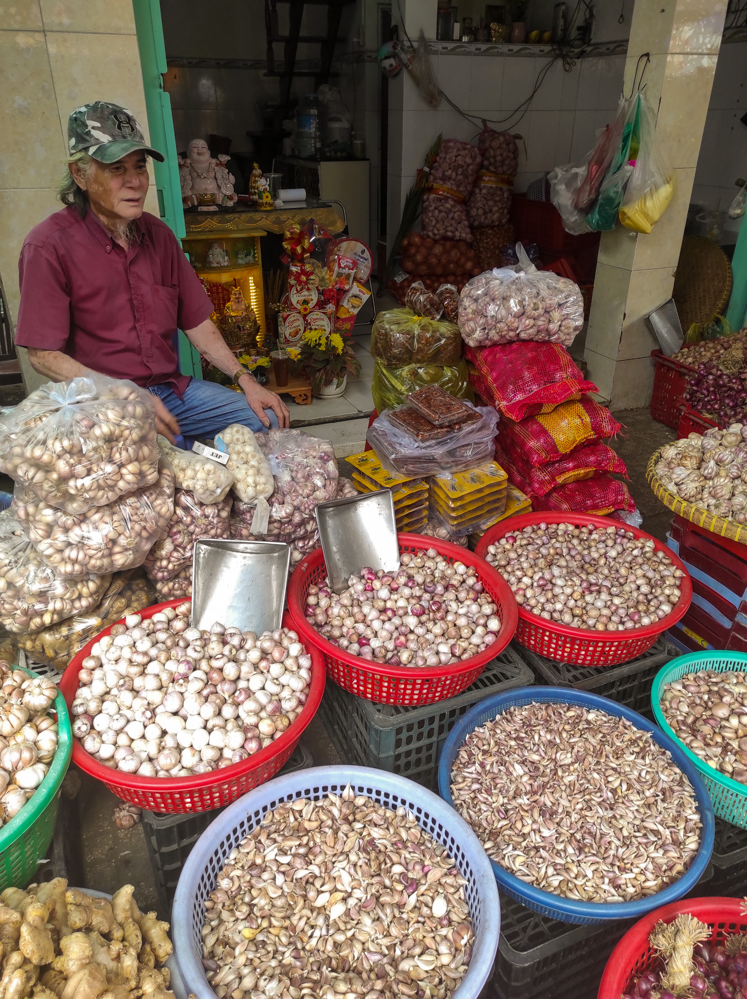 Marché au Vietnam