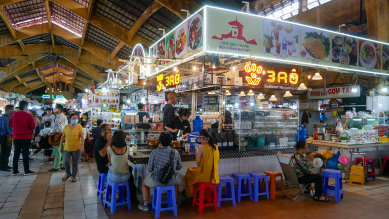 Marché à Ho Chi Minh Vietnam du Sud