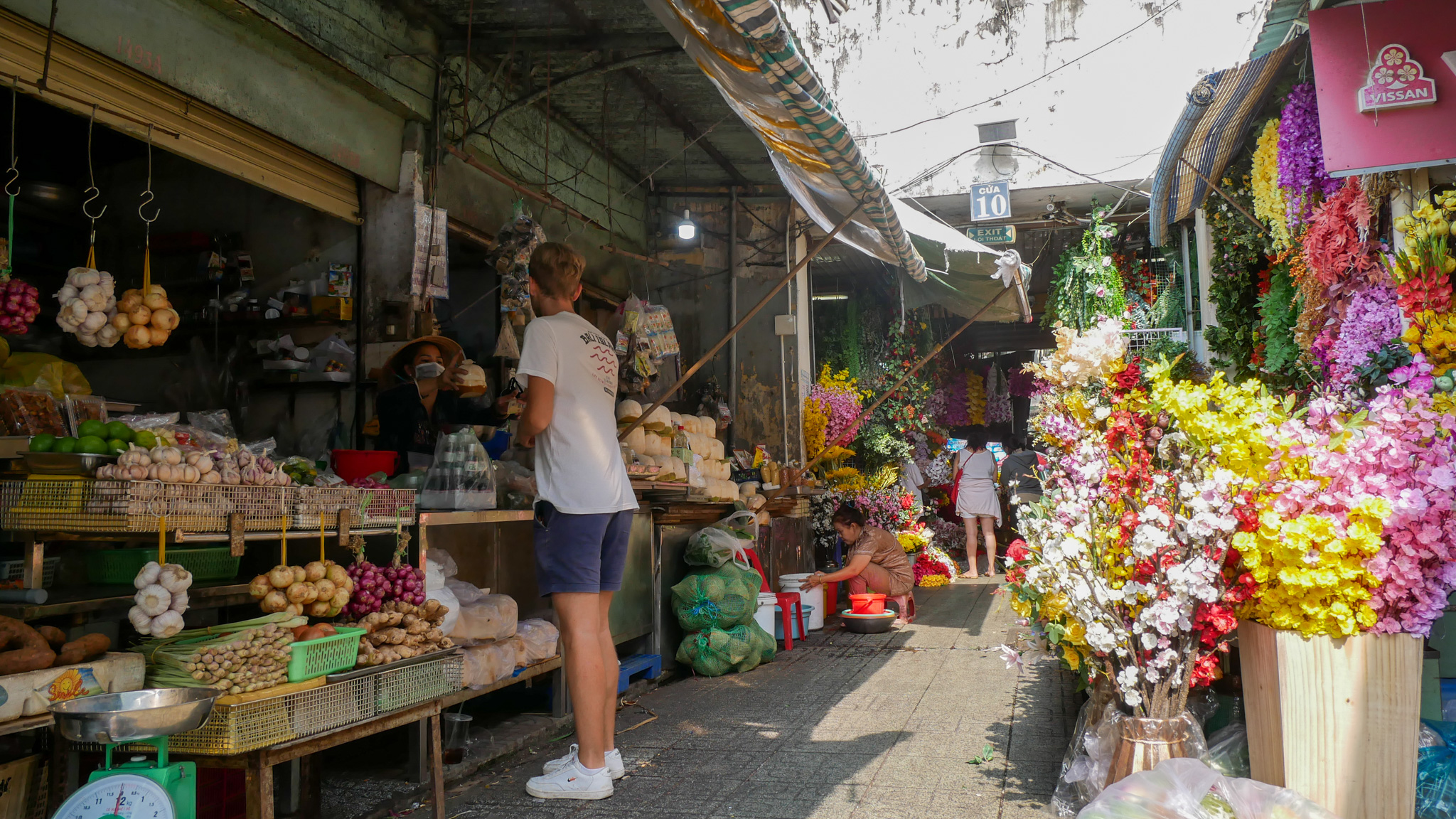 Marché au Vietnam